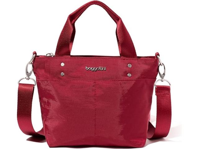 (取寄) バッガリーニ レディース ミニ キャリーオール トート Baggallini women Baggallini Mini Carryall Tote Ruby Red