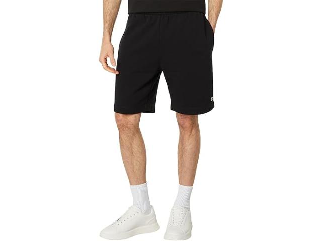 (取寄) ラコステ メンズ エッセンシャル コットン ブレンド ショーツ Lacoste men Essentials Cotton Blend Shorts Black