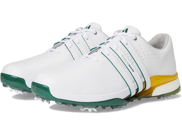 (取寄) アディダス ゴルフ メンズ ツアー360 24 ゴルフ シューズ adidas Golf men Tour360 24 Golf Shoes Footwear White/Collegiate Green/Yellow