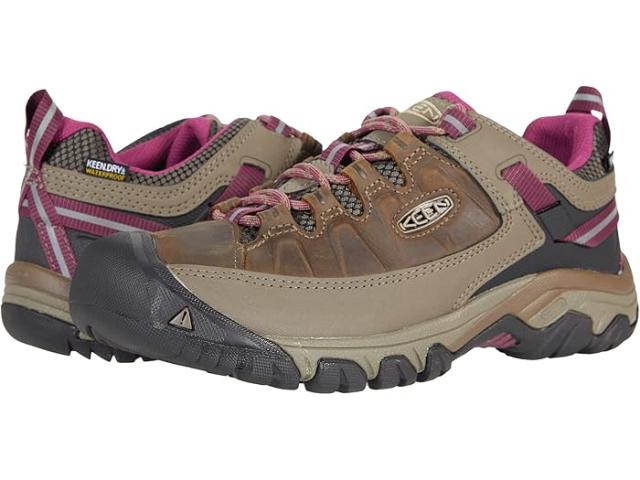 (取寄) キーン レディース ターギー 3 ウォータープルーフ KEEN women Targhee III Waterproof Weiss/Boysenberry 1