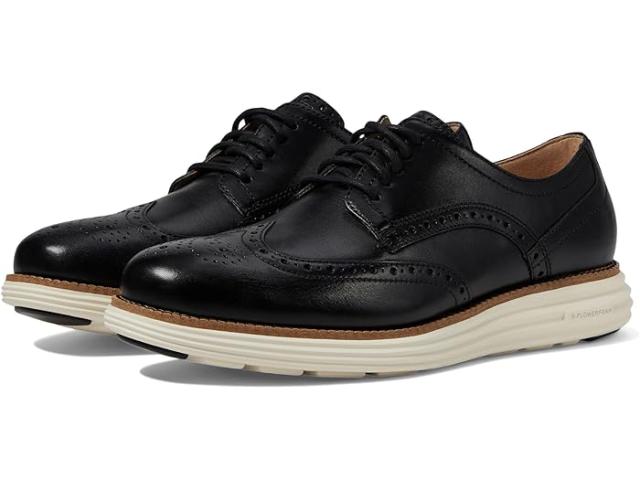 (取寄) コールハーン メンズ オリジナル グランド リマスタード ウイング ティップ Cole Haan men Cole Haan Original Grand Remastered Wing Tip Black/Ivory