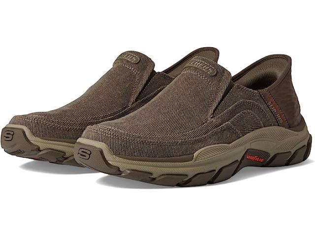 (取寄) スケッチャーズ メンズ リスペクテッド ハンズ フリー スリップ-インス SKECHERS men SKECHERS Respected Holmgren Hands Free Slip-Ins Taupe