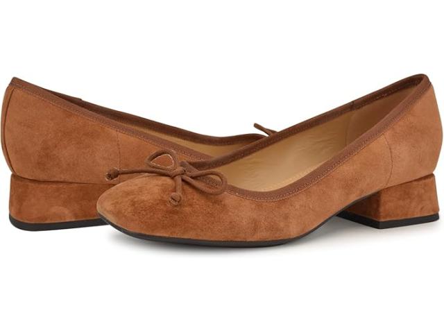 (取寄) ナインウエスト レディース  Nine West women Saruh Cognac Suede