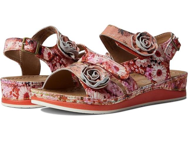 (取寄) ラルティストバイスプリングステップ レディース ジョエリーナ-ダジ L'Artiste by Spring Step women L'Artiste by Spring Step Joelina-Dazi Red Multiの通販は