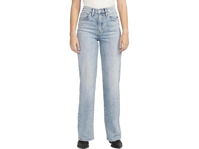 (取寄) シルバー ジーンズ レディース ハイリー ディシラブル トラウザー レッグ ジーンズ L28918ACS212 Silver Jeans Co. women Highly Desirable Trouser Leg Jeans L28918ACS212 Indigo