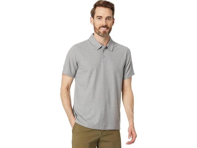 (取寄) スマートウール メンズ ショート スリーブ ポロ Smartwool men Smartwool Short Sleeve Polo Light Gray Heatherの通販は
