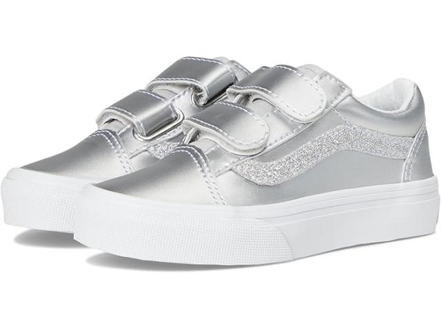 (取寄) バンズ キッズ オールド スクール V (リトル キッド) Vans Kids Old Skool V (Little Kid) Dazzled Lunar Rock