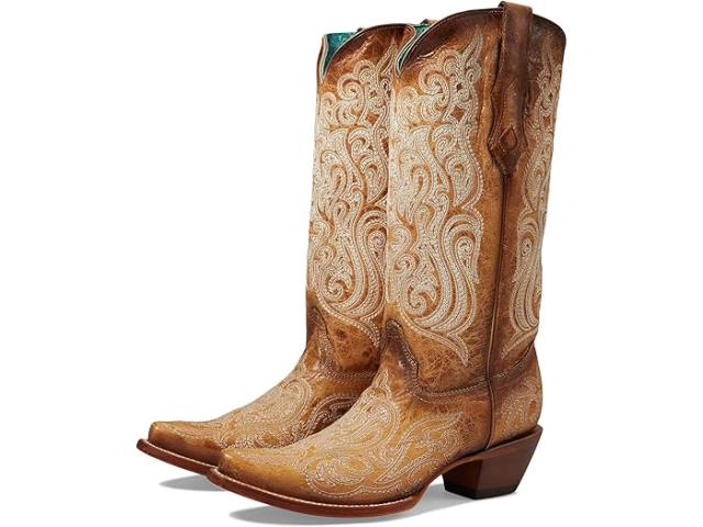 (取寄) コーラル ブーツ レディース  Corral Boots women Corral Boots C4144 Straw