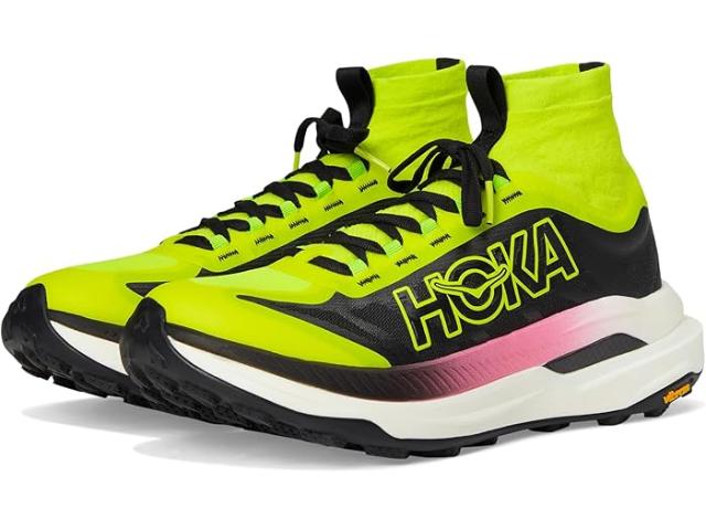 (取寄) ホカオネオネ レディース テクトン X 3 Hoka women Tecton X 3 Neon Hoka Citrus/Black