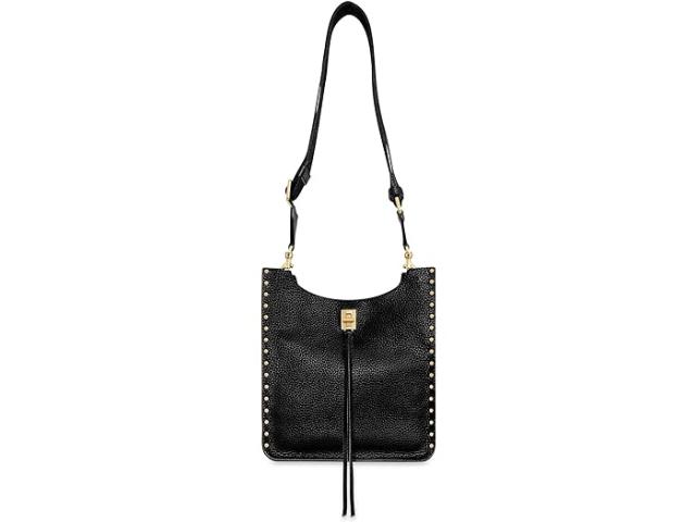 (取寄) レベッカミンコフ レディース ダレン ミディアム フィード バッグ Rebecca Minkoff women Rebecca Minkoff Darren Medium Feed Bag Blackの通販は