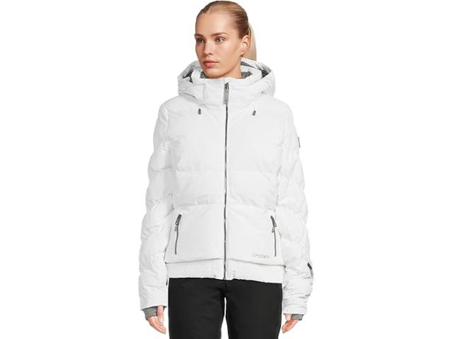 (取寄) スパイダー レディース ヘブン ジャケット Spyder women Haven Jacket White