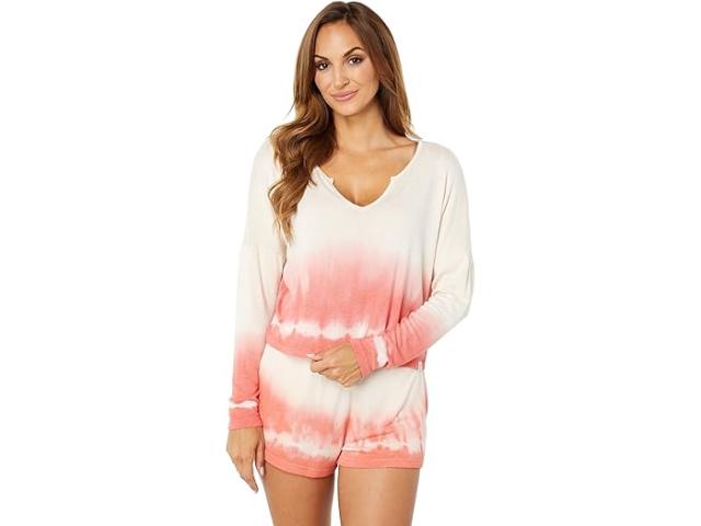 (取寄) ロキシー レディース ステイング トゥルー クルー T-シャツ Roxy women Staying True Crew T-Shirt Tapioca Heather