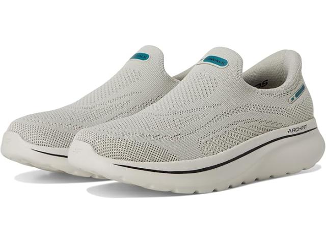 (取寄) スケッチャーズ パフォーマンス メンズ ゴー ウォーク アーチ フィット デール ハンズ フリー スリップ-イン SKECHERS Performance men Go Walk Arch Fit N-joy Dale Hands Free Slip-in Taupe