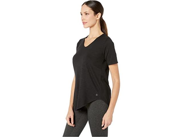 (取寄) TASC パフォーマンス レディース ロングライン ティー tasc Performance women  Longline Tee Black Slubの通販は