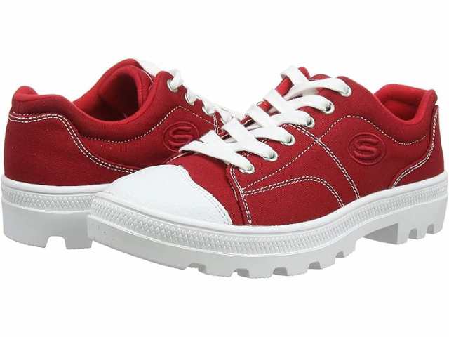 (取寄) スケッチャーズ レディース ウィメンズ ローディーズ-チューン ルーツ スニーカー SKECHERS women SKECHERS Women's Roadies-True Roots Sneaker Redの通販は
