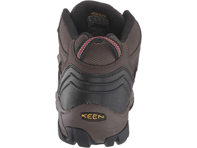 (取寄) キーン ユーティリティ メンズ ランシング ミッド ウォータープルーフ スティール トゥ KEEN Utility men  Lansing Mid Waterproof Steel Toe Cascade Brown/Brindleの通販は
