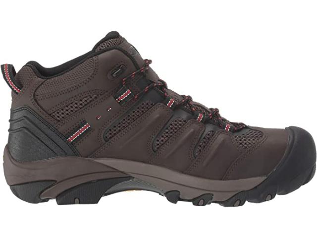 (取寄) キーン ユーティリティ メンズ ランシング ミッド ウォータープルーフ スティール トゥ KEEN Utility men  Lansing Mid Waterproof Steel Toe Cascade Brown/Brindleの通販は