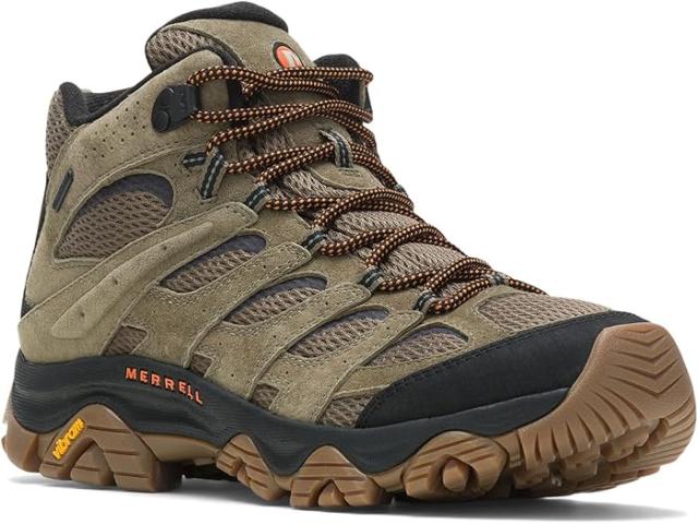 (取寄) メレル メンズ モアブ 3 ミッド ウォータープルーフ Merrell men Merrell Moab 3 Mid Waterproof Olive/Gum 1