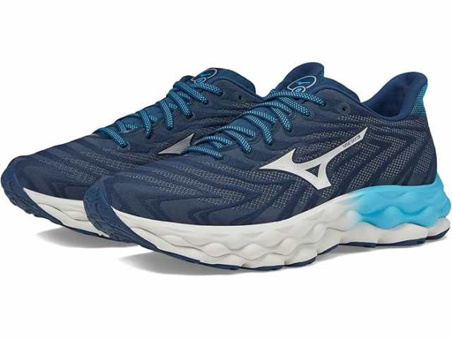 (取寄) ミズノ メンズ ウェーブ スカイ 8 Mizuno men Mizuno Wave Sky 8 Blue Wng/Teal Silver