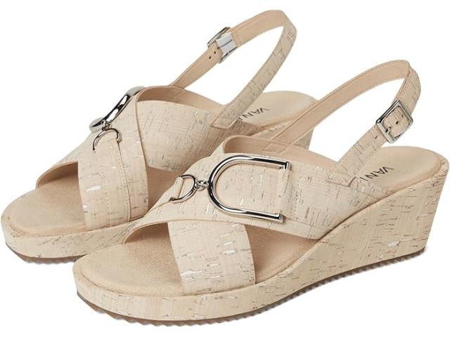 (取寄) ヴァネリ レディース  Vaneli women Cadesh White Cork