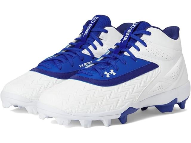 (取寄) アンダーアーマー メンズ リードオフ ミッド 3.0 ベースボール クリート Under Armour men Leadoff Mid 3.0 Baseball Cleat /White/