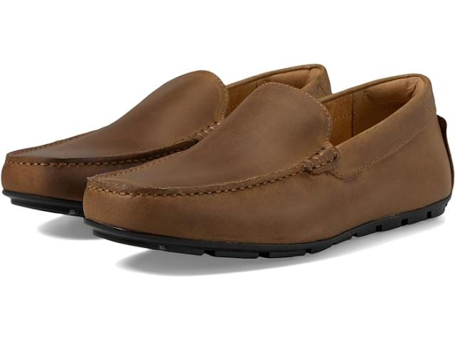 (取寄) フローシャイム メンズ モーター モック トゥ ヴェニーシャン ドライバ Florsheim men Florsheim Motor Moc Toe Venetian D Brown Crazy Horse