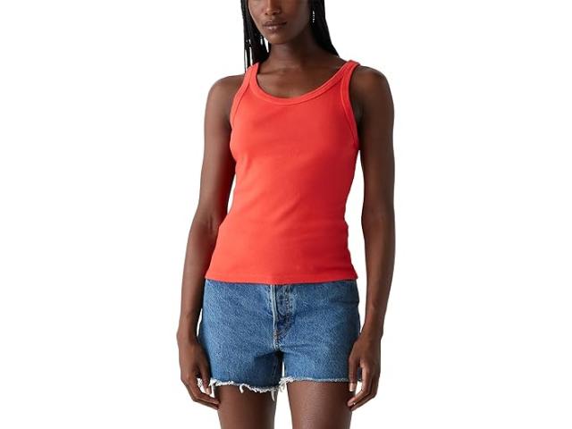 (取寄) マイケル スターズ レディース キャシー シン バインディド タンク Michael Stars women Cassie Thin Binded Tank Spritzの通販は