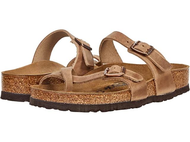 (取寄) ビルケンシュトック レディース マリヤ オイルド レザー Birkenstock women  Mayari Oiled Leather Tobacco Brown Oiled Leather
