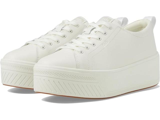 (取寄) ケッズ レディース スカイラー レース アップ Keds women Keds Skyler Lace Up White Leather