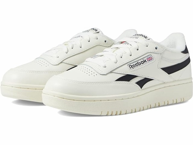 (取寄) リーボック ライフスタイル レディース クラブ シー ダブル Reebok Lifestyle women Reebok Lifestyle Club C Double Chalk/Core Blackの通販は