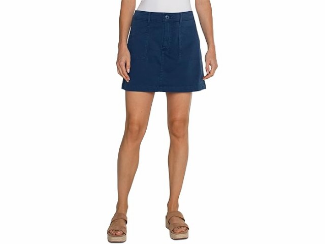 (取寄) リバプールロサンゼルス レディース カーゴ スコート ソフト タッチ ツイル Liverpool Los Angeles women Cargo Skort Soft Touch Twill Indigo Duskの通販は