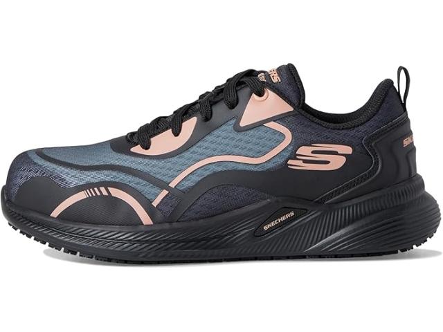 (取寄) スケッチャーズ ワーク レディース カービックス コンプ トゥ SKECHERS Work women Carbix Comp Toe Black/Goldの通販は