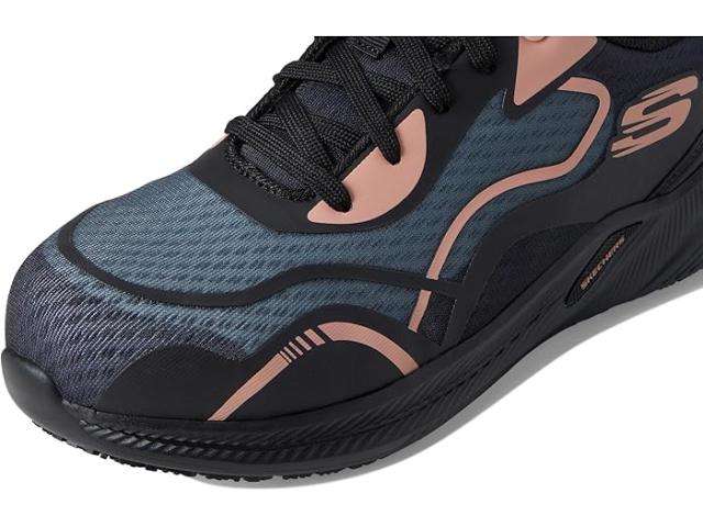 (取寄) スケッチャーズ ワーク レディース カービックス コンプ トゥ SKECHERS Work women Carbix Comp Toe Black/Goldの通販は