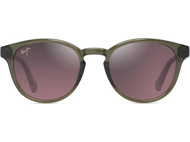 (取寄) マウイ ジム ヒエヒエ Maui Jim Hiehie Shiny Trans Green/Maui Rose Polarized