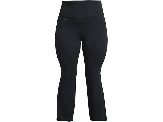 (取寄) アンダーアーマー レディース プラス サイズ モーション フレア パンツ Under Armour women Plus Size Motion Flare Pants Black/Jet Gray