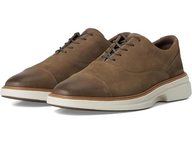 (取寄) コールハーン メンズ オリジナルグランド キャップトゥ オックスフォード Cole Haan men Originalgrand Cityspectre Captoe Oxfords Irish Coffee Nubuck/Dark Natural/Truffle
