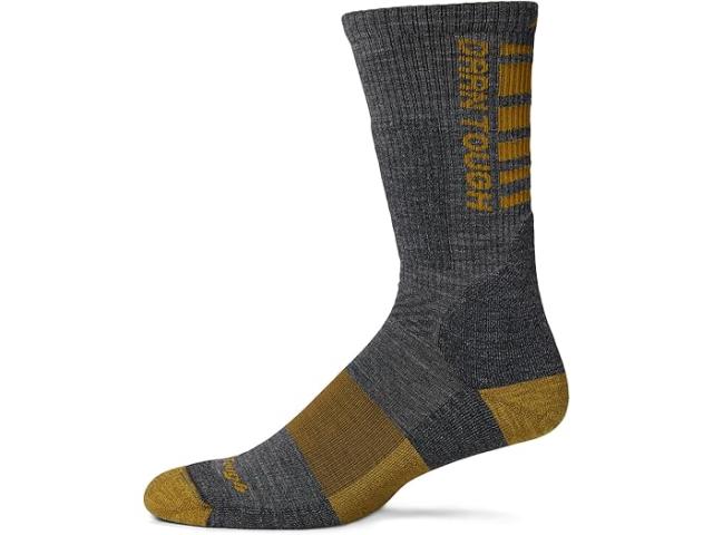 (取寄) ダーンタフバーモント メンズ バックボーン ブーツ ミッドウエイト ウィズ クッション W/ パッテッド シン Darn Tough Vermont men Backbone Boot Midweight with Cushion w/ Padded Shin Grey