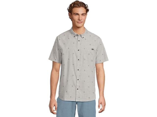 (取寄) ビラボン メンズ オール デイ ジャカード ショート スリーブ Billabong men All Day Jacquard Short Sleeve Silver