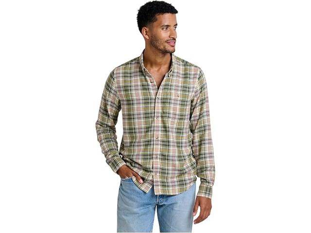 (取寄) トードアンドコー メンズ エアスミス ロング スリーブ シャツ Toad&Co men Airsmyth Long Sleeve Shirt Chive Plaid