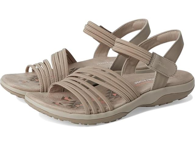 (取寄) スケッチャーズ レディース レゲエ スリム - コーヒー ラン SKECHERS women Reggae Slim - Coffee Run Taupe