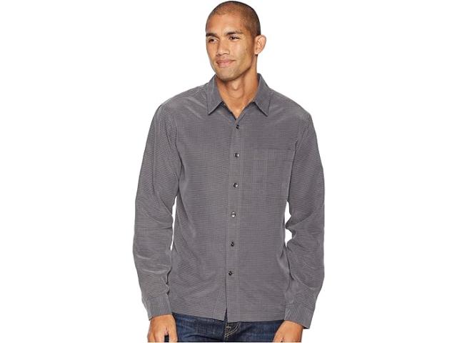 (取寄) ロイヤルロビンズ メンズ デザート パッカー ドライ ロング スリーブ  Robbins men  Robbins Desert Pucker Dry Long Sleeve Asphalt