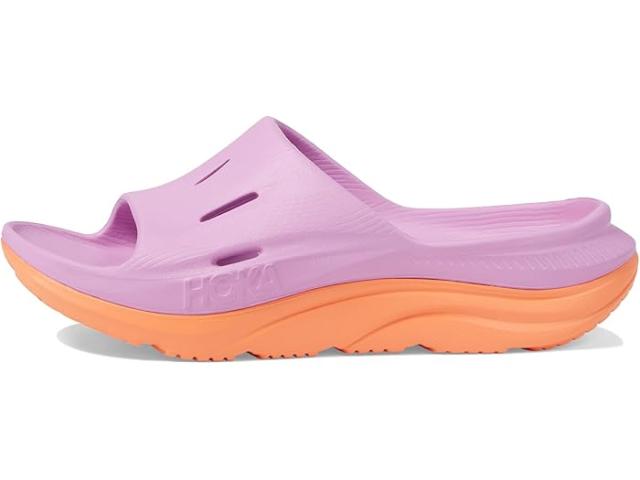 (取寄) キッズ オラ リカバリー スライド 3 (ビッグ キッド) Hoka Kids kids Hoka Kids Ora Recovery Slide 3 (Big Kid) Cyclamen/Mock Orangeの通販は