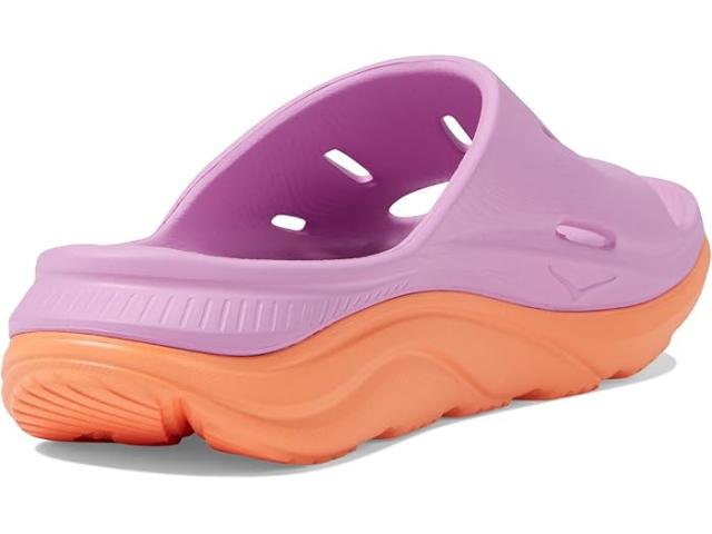 (取寄) キッズ オラ リカバリー スライド 3 (ビッグ キッド) Hoka Kids kids Hoka Kids Ora Recovery Slide 3 (Big Kid) Cyclamen/Mock Orangeの通販は