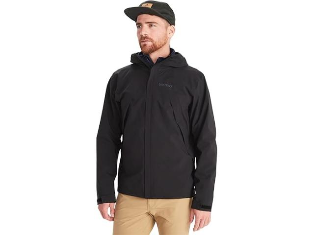 (取寄) マーモット メンズ プレシップ エコ プロ ジャケット Marmot men PreCip Eco Pro Jacket Black