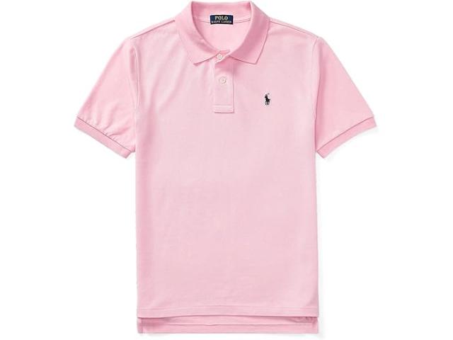 (取寄) ラルフローレン キッズ ボーイズ コットン メッシュ ポロ シャツ (ビッグ キッズ) Polo Ralph Lauren Kids boys Polo Ralph Lauren Kids Cotton Mesh Polo Shirt (Big Kids) Carmel Pinkの通販は