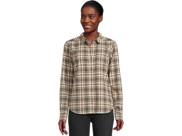 (取寄) ロイヤルロビンズ レディース ライバック オーガニック コットン フランネル ロング スリーブ  Robbins women Lieback Organic Cotton Flannel Long Sleeve Everglade Bodega Bay Pld