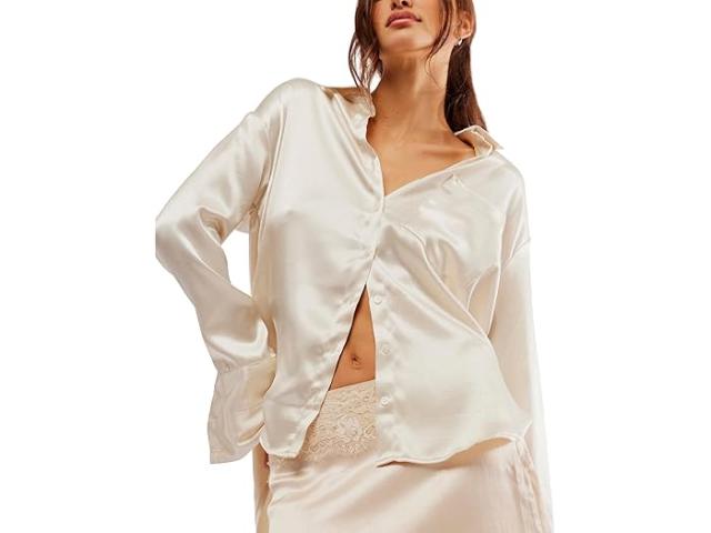 (取寄) フリーピープル レディース シューティング フォア ザ ムーン ボタンダウン Free People women Shooting For The Moon Button-Down Tea