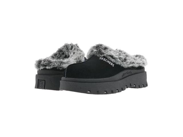 (取寄) スケッチャーズ レディース シンディグス - フォートレス SKECHERS women SKECHERS Shindigs - Fortress Black Suede
