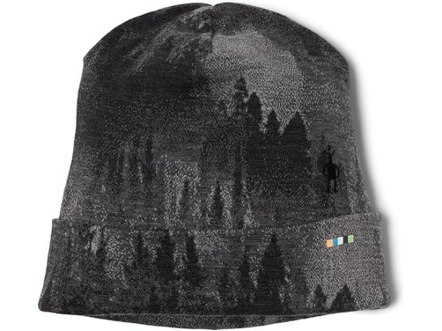 (取寄) スマートウール サーマル メリノ リバーシブル カフド ビーニー Smartwool Thermal Merino Reversible Cuffed Beanie Charcoal Foggy Pines