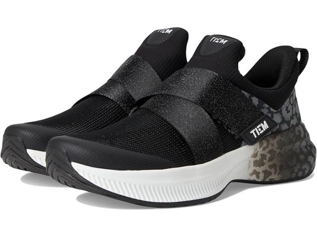(取寄) ティーム レディース スリップストリーム サイクリング シューズ TIEM women Slipstream Cycling Shoe Black Leopardの通販は